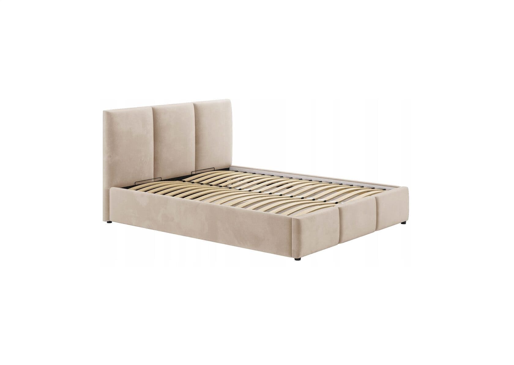 Кровать «Модель 1» с мягким изголовьем - миниатюра 3