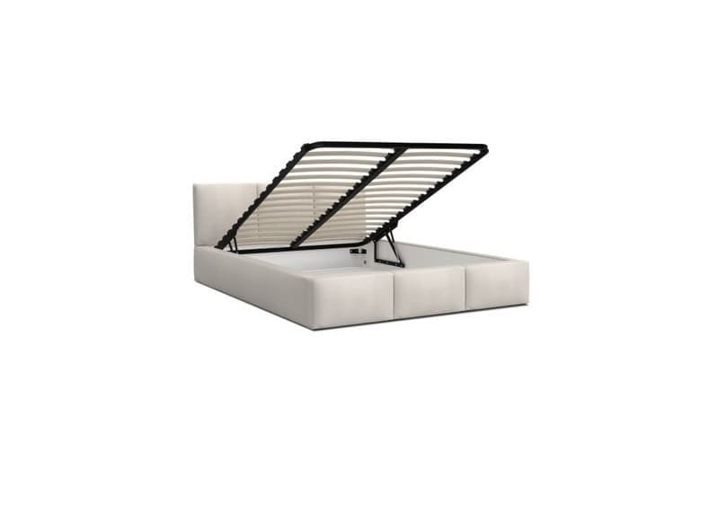 Кровать «Модель 1» с мягким изголовьем - миниатюра 4