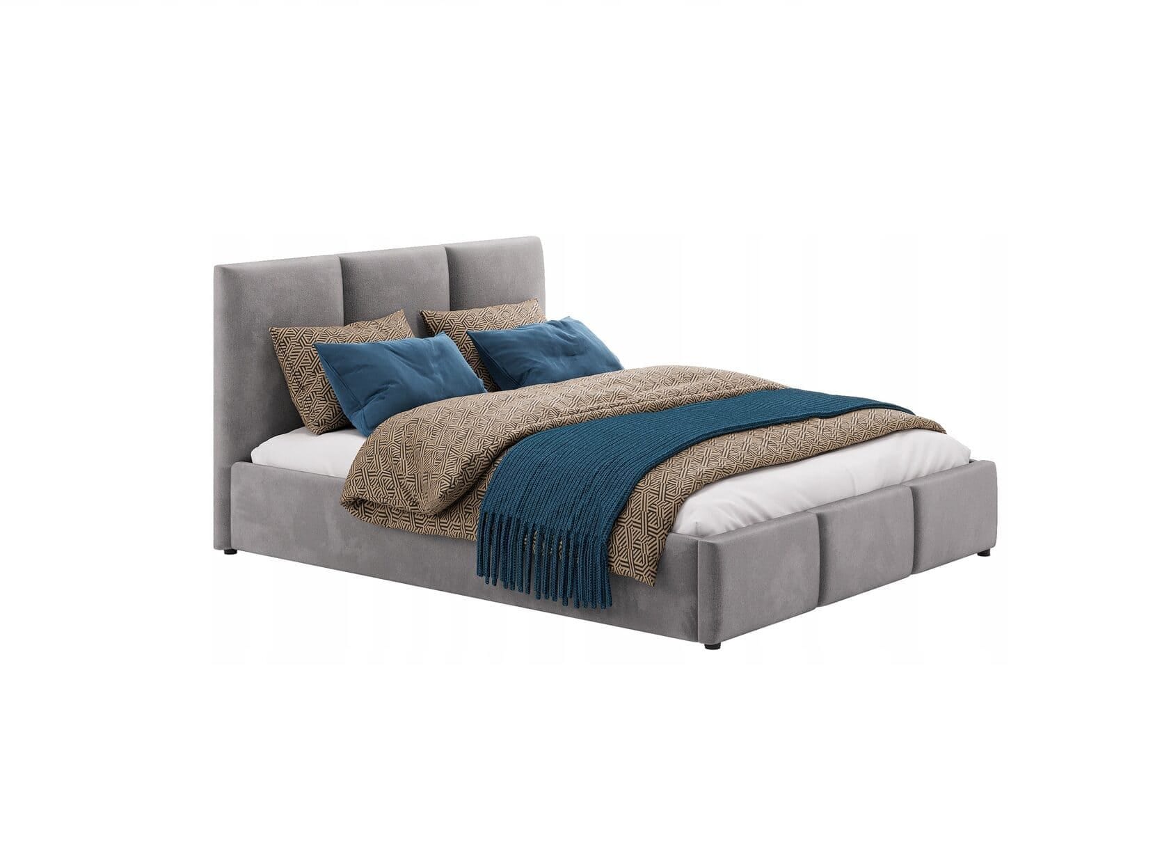 Кровать «Модель 1» с мягким изголовьем - миниатюра 5