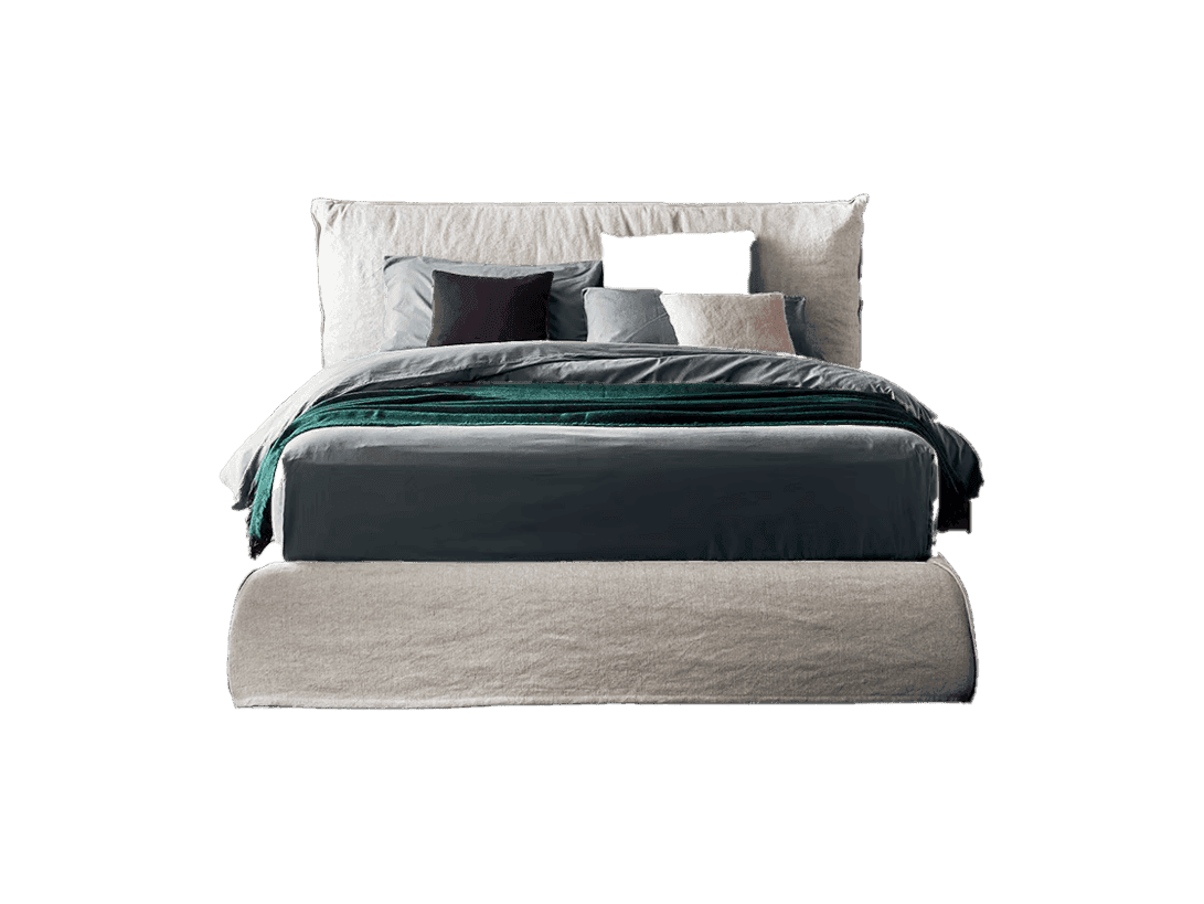 Кровать «Модель 5» с геометрической строчкой - миниатюра 2