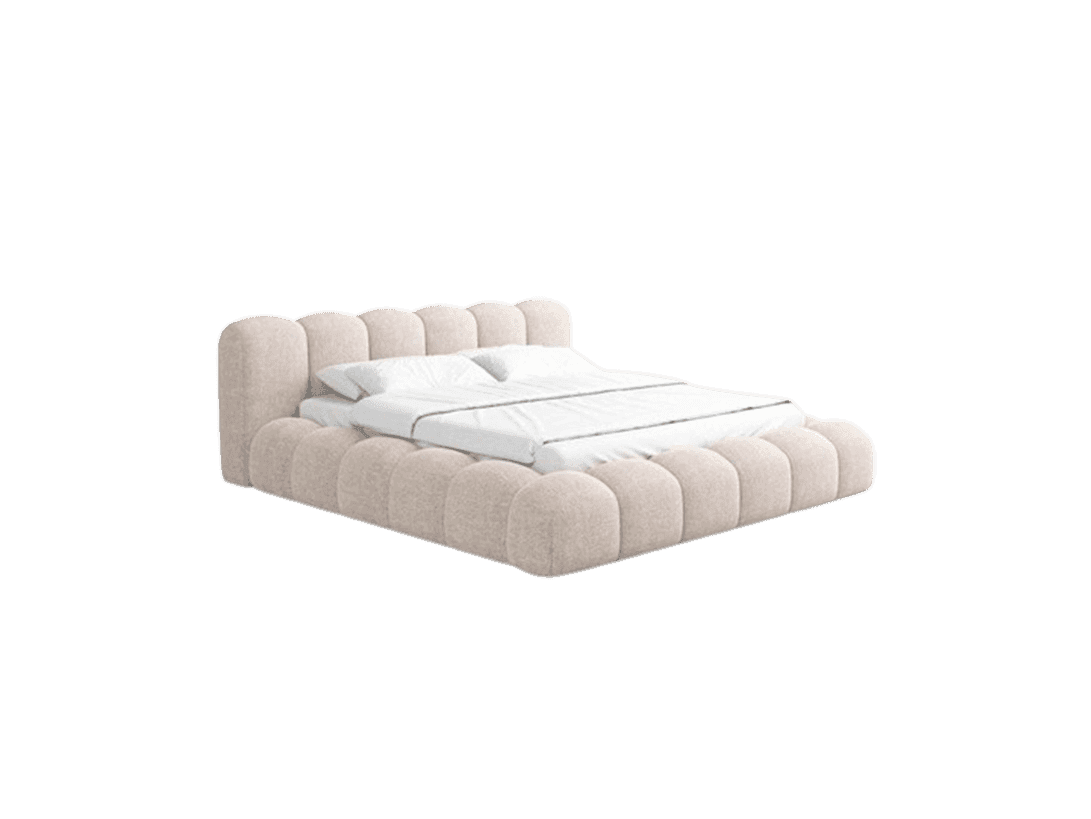 Кровать «Модель 13» с объемным изголовьем - фото 1